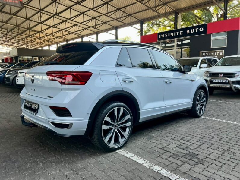 2021 Volkswagen T-Roc My22 2.0 Tsi R-Line Dsg White