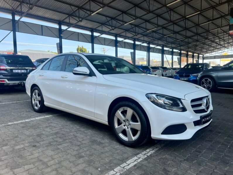 2017 Mercedes Benz C-Class Sedan C 180 Be 7G-Tronic Plus White