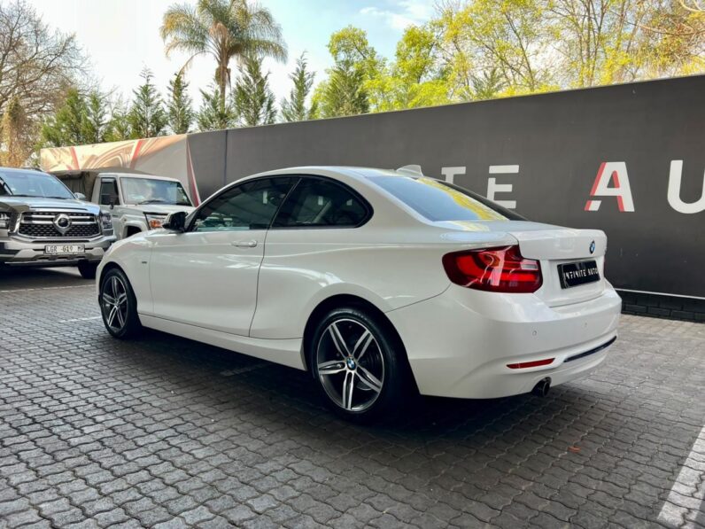 2015 BMW 2 Series Coupe 220i Sport Line Steptronic White