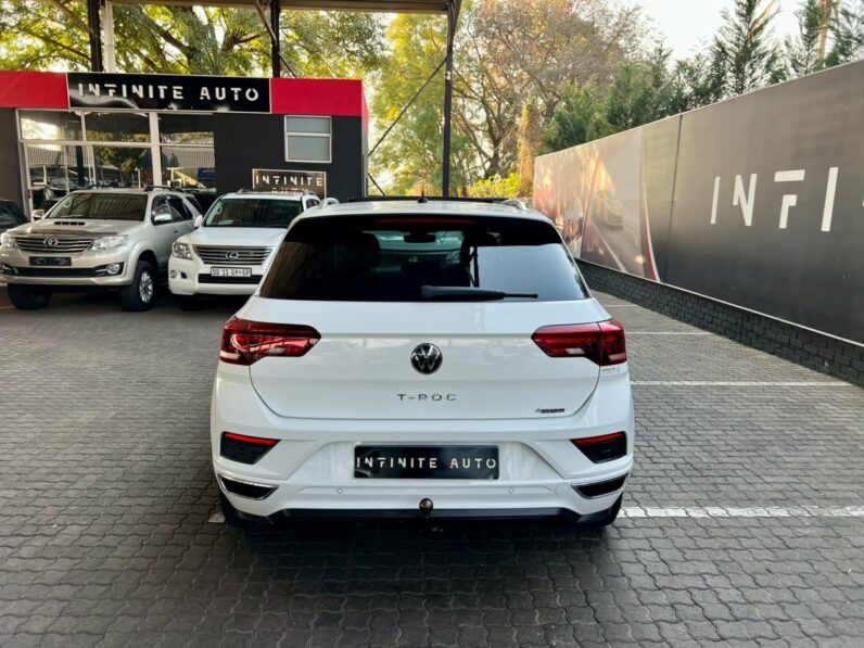 2021 Volkswagen T-Roc My22 2.0 Tsi R-Line Dsg White