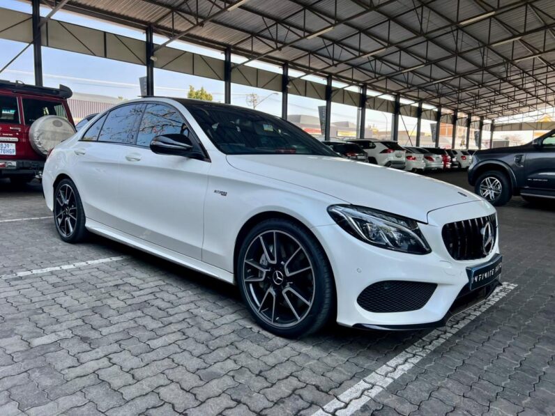 2017 Mercedes Benz C-Class Sedan Mercedes-Amg C 43 4matic 9G-Tronic White