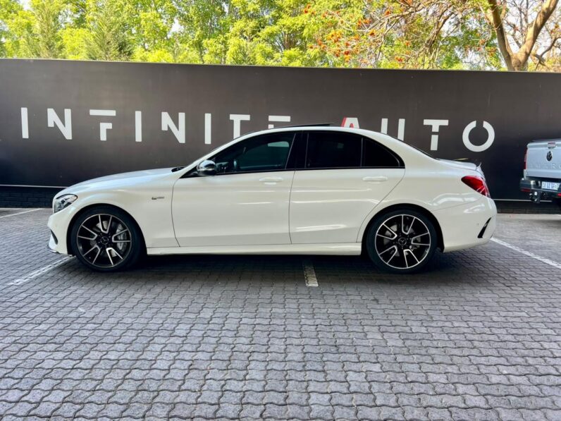 2017 Mercedes Benz C-Class Sedan Mercedes-Amg C 43 4matic 9G-Tronic White