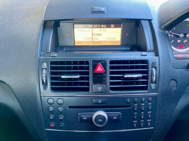 2009 Mercedes Benz C-Class Sedan C 220cdi Classic Touchshift Silver