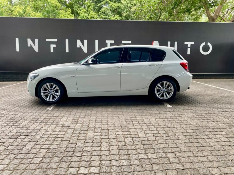 2012 BMW 1 Series 5-Door 118i Sport Line Steptronic White