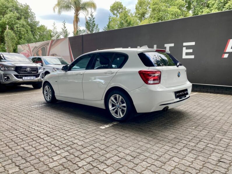 2012 BMW 1 Series 5-Door 118i Sport Line Steptronic White