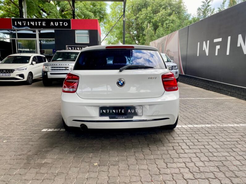 2012 BMW 1 Series 5-Door 118i Sport Line Steptronic White