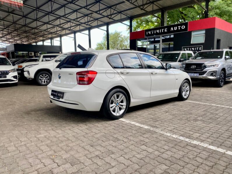 2012 BMW 1 Series 5-Door 118i Sport Line Steptronic White