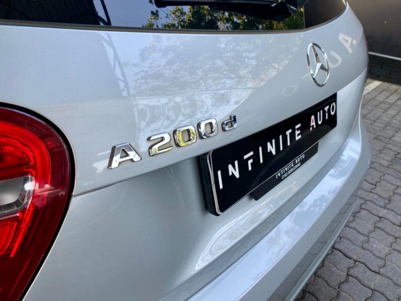 2017 Mercedes Benz A-Class A 200 D Style Line 7G-Dct Silver