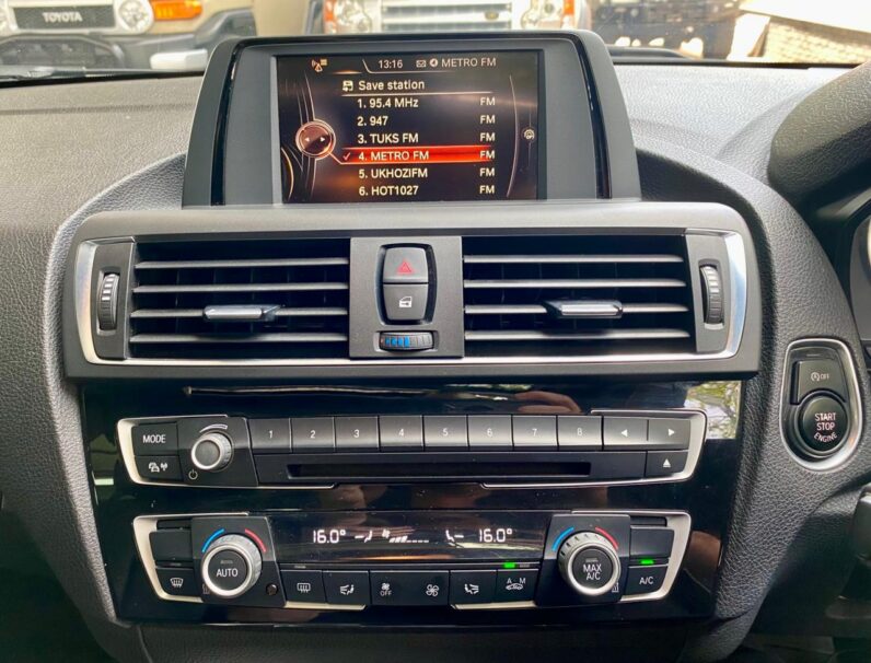 2015 BMW 1 Series 5-Door Facelift 120i Steptronic White