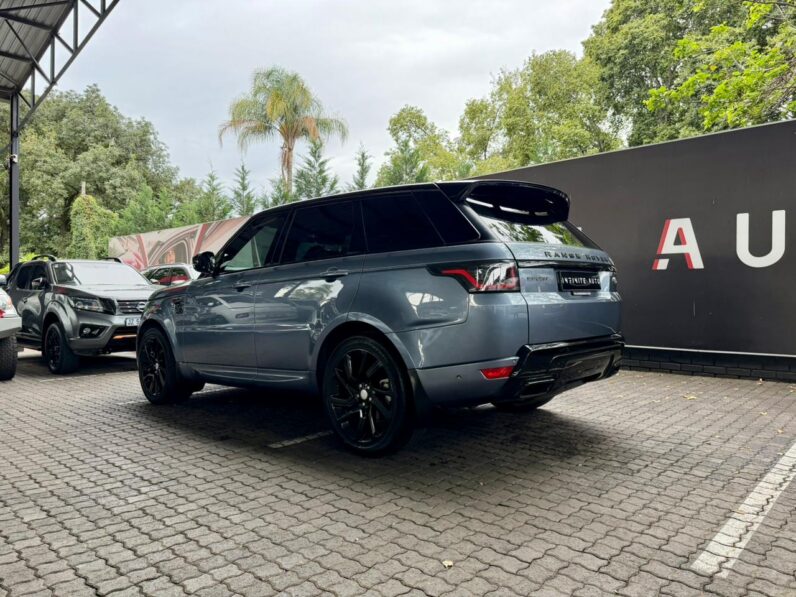 2018 Land Rover Range Rover Sport My19 3.0 D Se (225kW) Silver