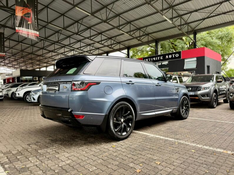 2018 Land Rover Range Rover Sport My19 3.0 D Se (225kW) Silver