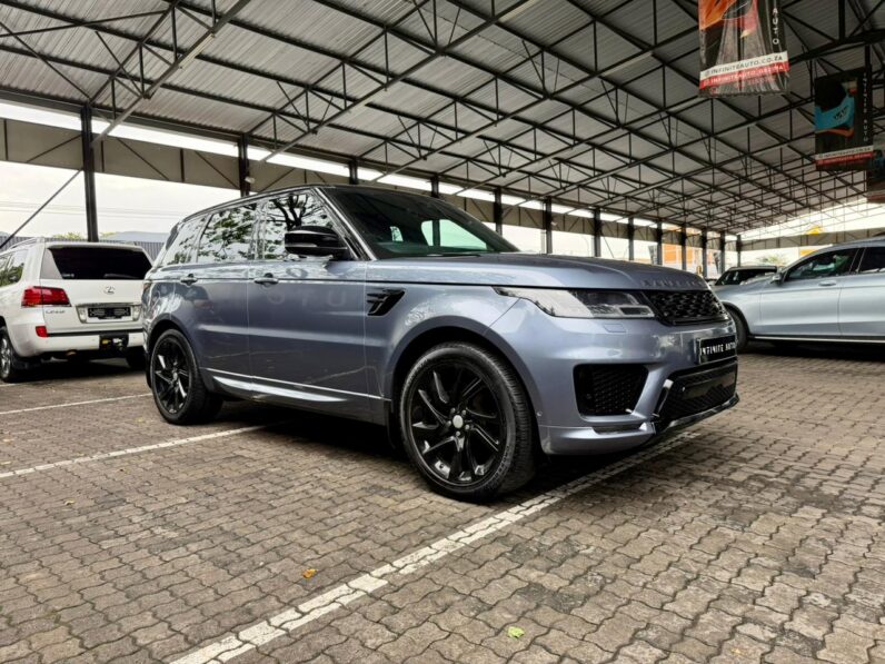 2018 Land Rover Range Rover Sport My19 3.0 D Se (225kW) Silver