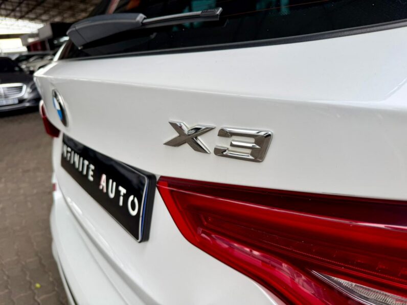 2018 BMW X3 My18 Xdrive20d Steptronic White