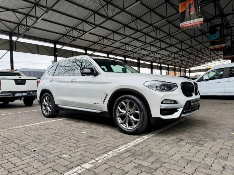 2018 BMW X3 My18 Xdrive20d Steptronic White