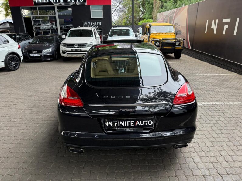 2012 Porsche Panamera 3.0 Diesel Tiptronic Black
