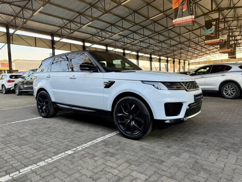 2019 Land Rover Range Rover Sport MY19.5 3.0 D Hse (225kW) White
