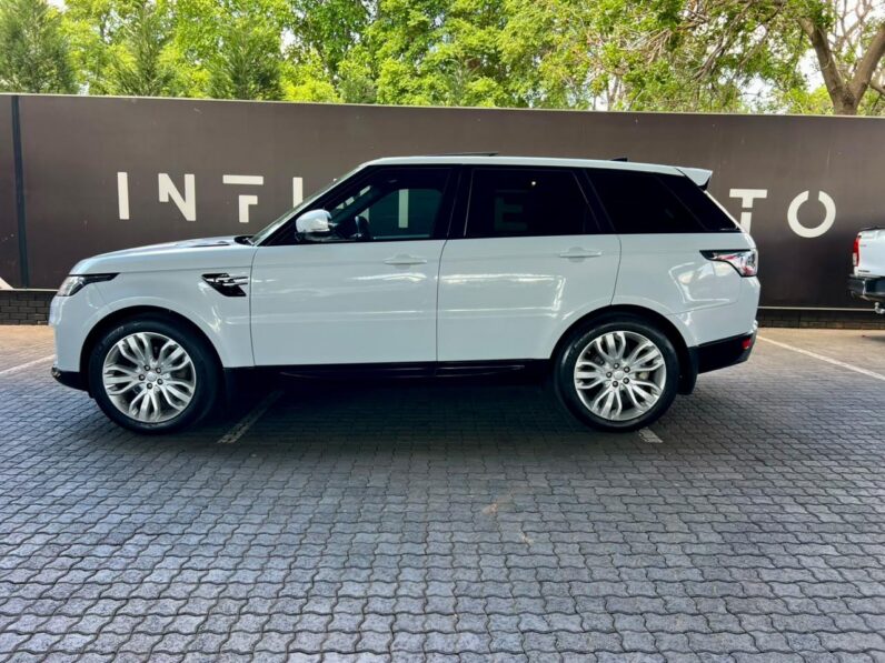 2018 Land Rover Range Rover Sport My19 3.0 D Hse (225kW) White