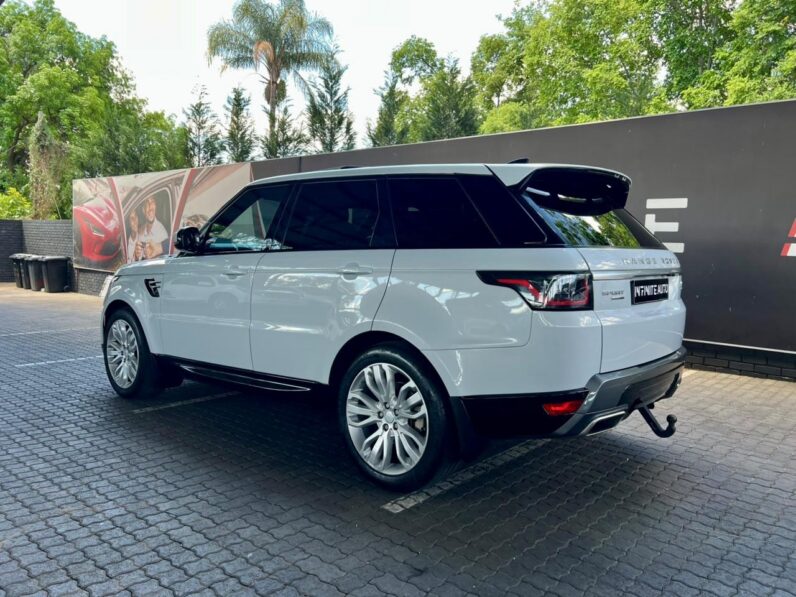 2018 Land Rover Range Rover Sport My19 3.0 D Hse (225kW) White