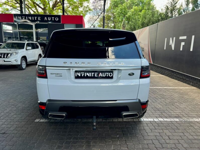 2018 Land Rover Range Rover Sport My19 3.0 D Hse (225kW) White