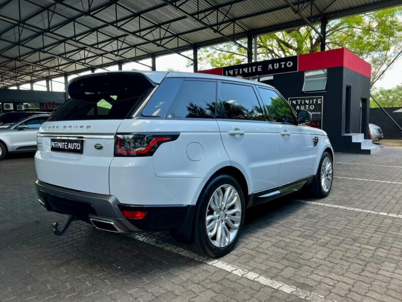 2018 Land Rover Range Rover Sport My19 3.0 D Hse (225kW) White