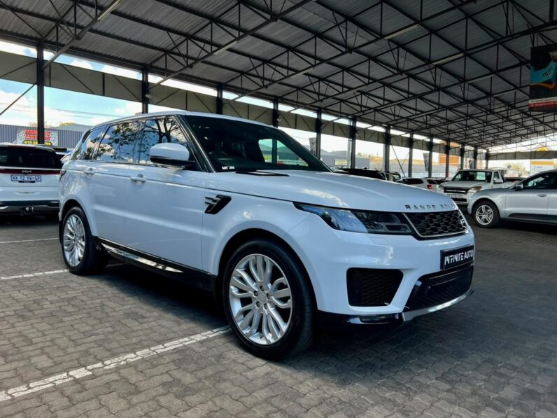 2018 Land Rover Range Rover Sport My19 3.0 D Hse (225kW) White