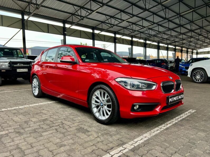 2016 BMW 1 Series 5-Door Facelift 120i Steptronic Red